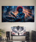 Akaza | Demon Slayer | 3 Panel Wall Art