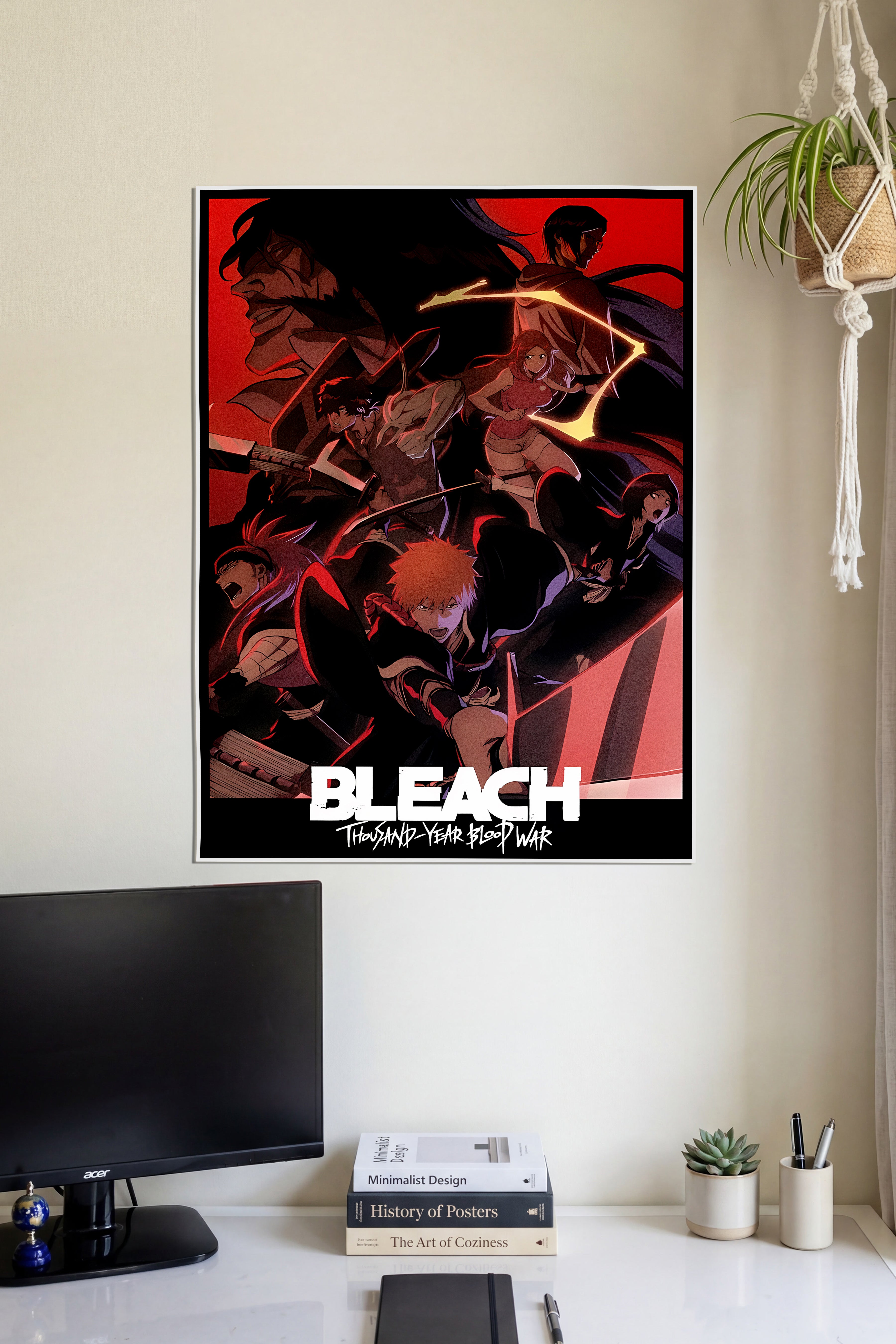 Bleach Thousand Year Blood War Poster | Anime Wall Art