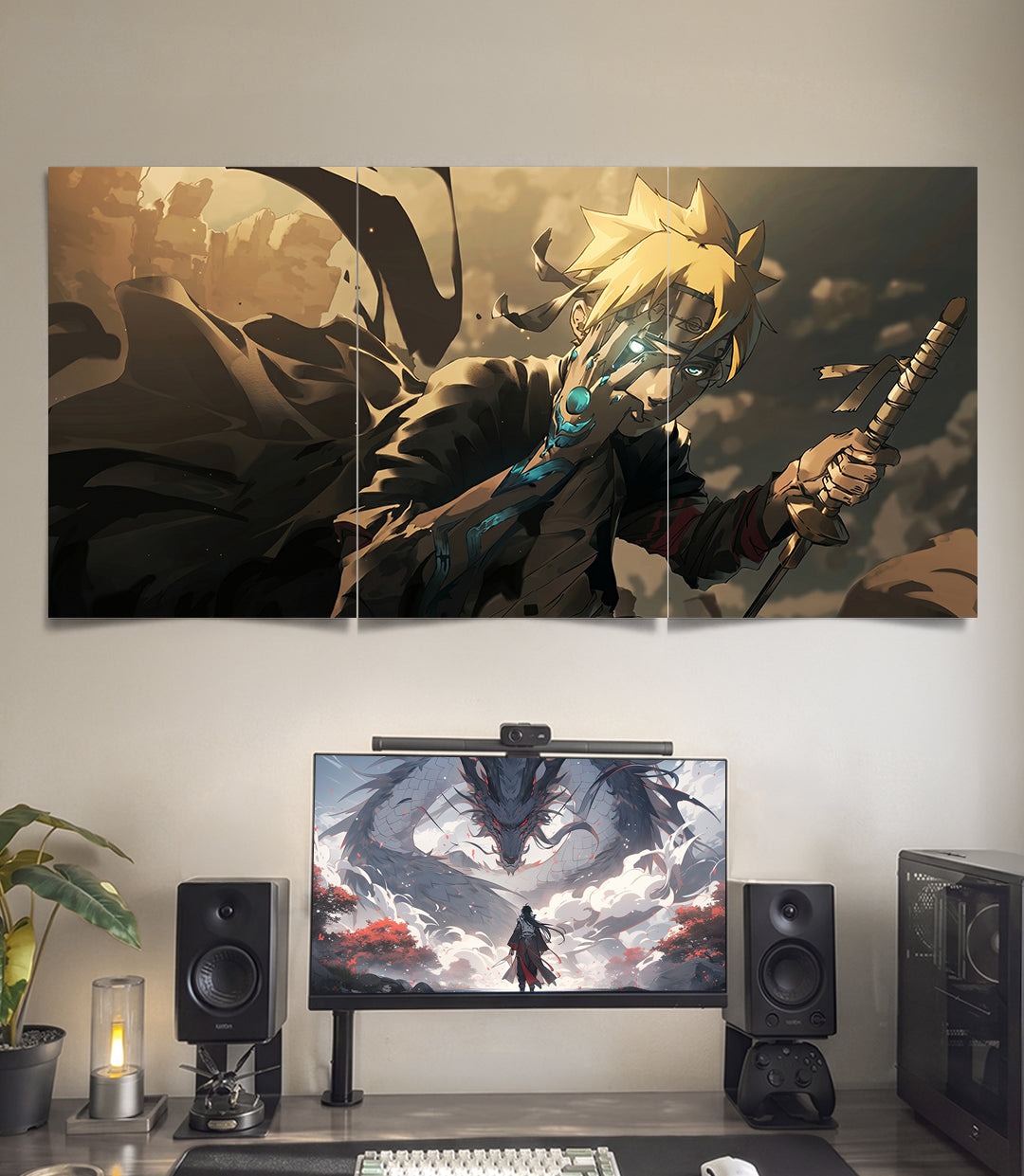 Boruto Karma | Boruto | 3 Panel Wall Art