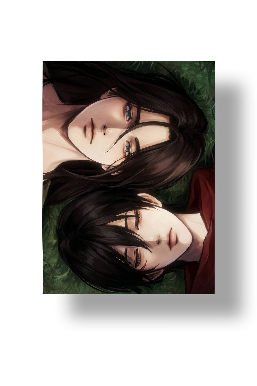 Eren Mikasa Peaceful Moments | Anime Wall Art