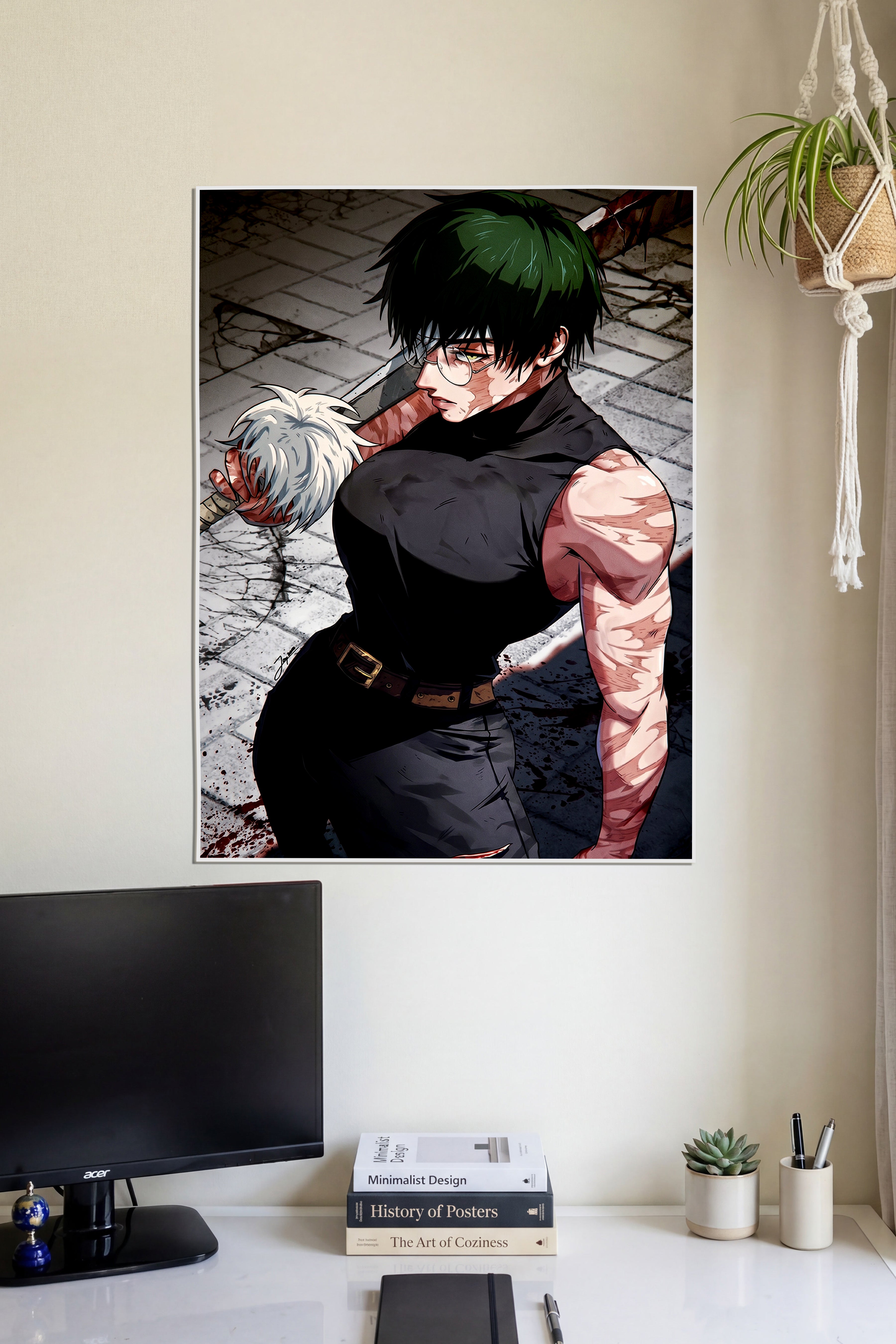 Heavenly Restriction Maki | Jujutsu Kaisen | Anime Wall Art