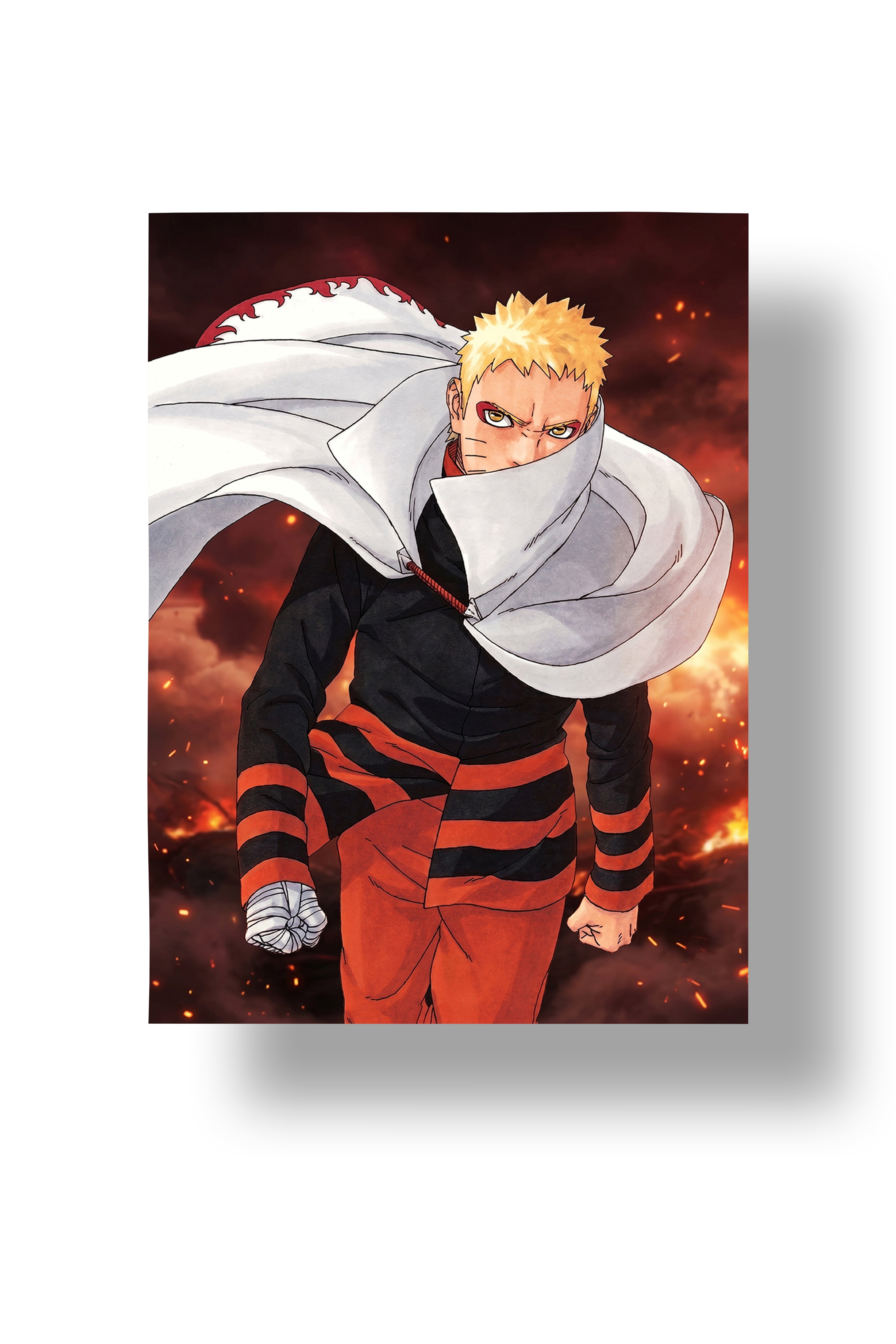 Hokage Naruto Uzumaki | Boruto Era | Anime Wall Art