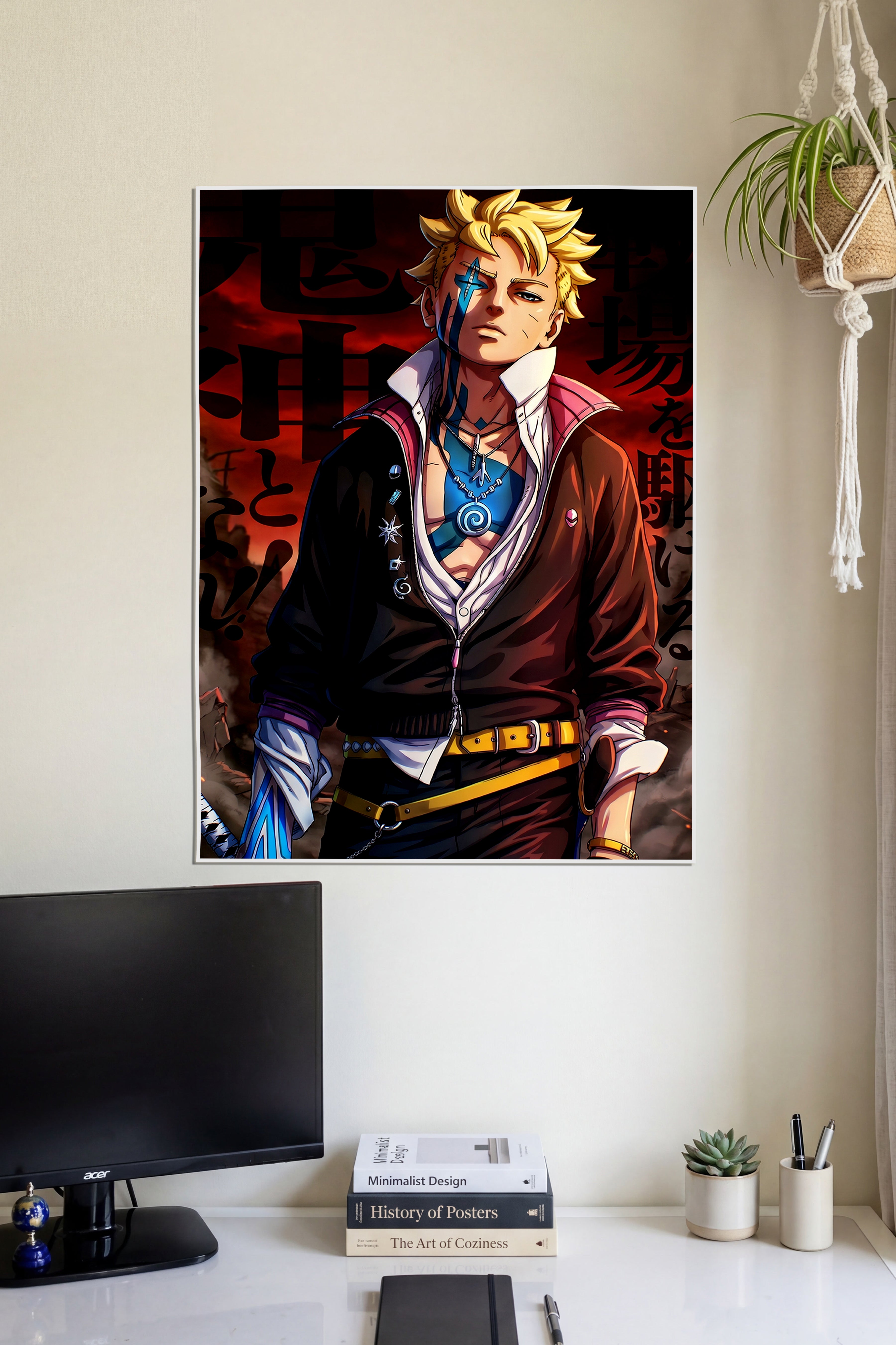 Karma Seal | Boruto Naruto Next Generations | Anime Wall Art