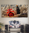 Kurama Vs Pain | Naruto Akatsuki | 3 Panel Wall Art