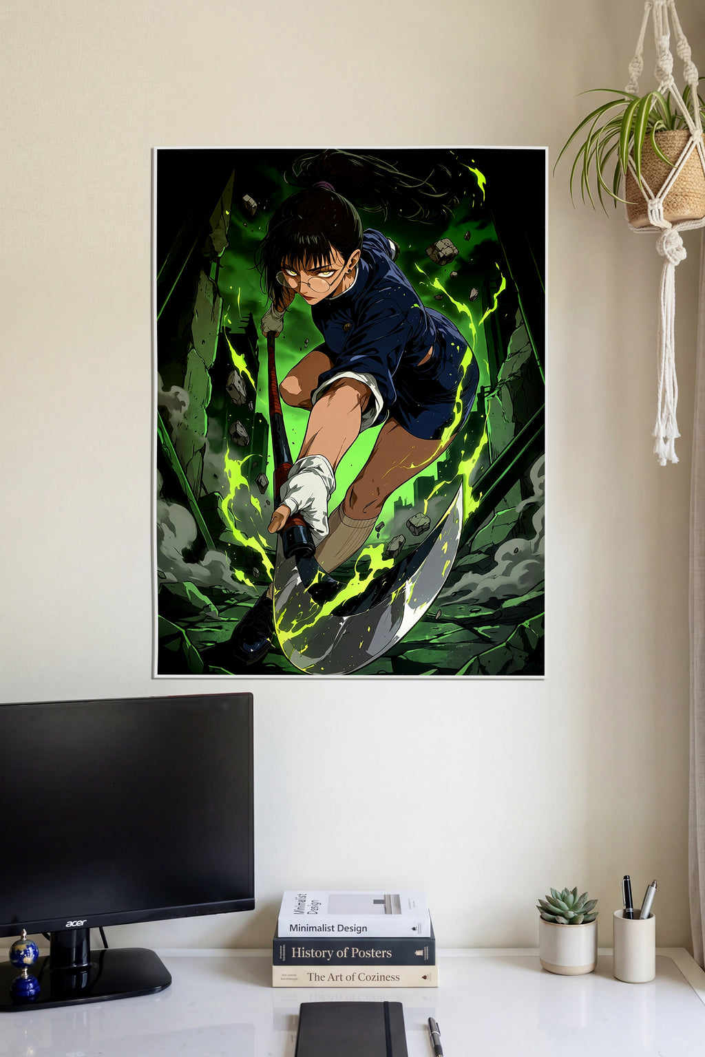Maki Zenin | Jujutsu Kaisen | Anime Wall Art