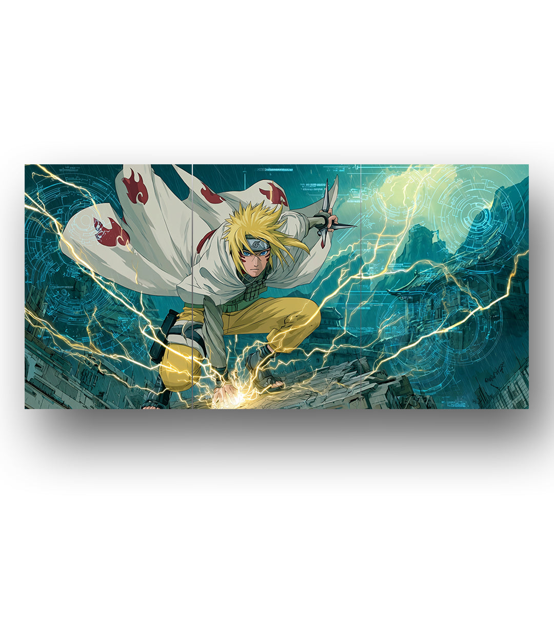 Minato Namikaze | Naruto | 3 Panel Wall Art