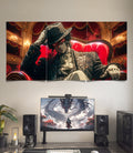 Muzan Kibutsuji Throne | Demon Slayer | 3 Panel Wall Art