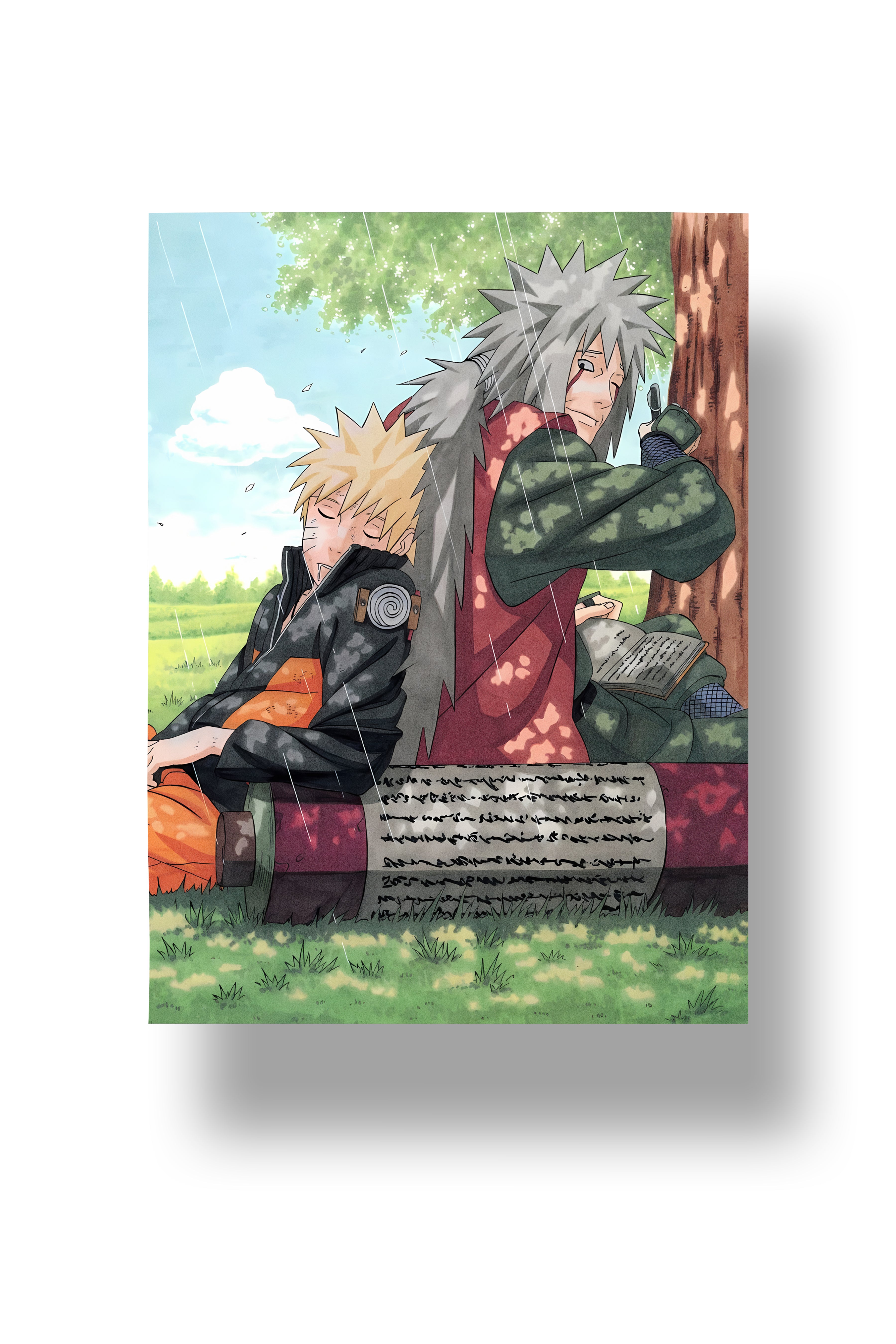Naruto Jiraiya Poster | Anime Wall Art