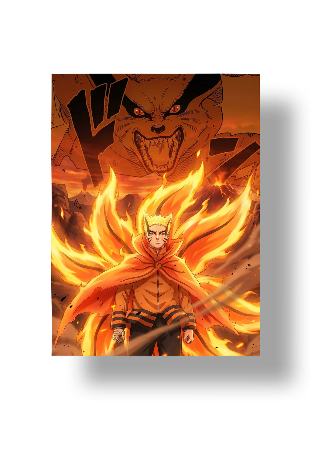 Naruto Kurama Chakra Mode | Naruto | Anime Wall Art