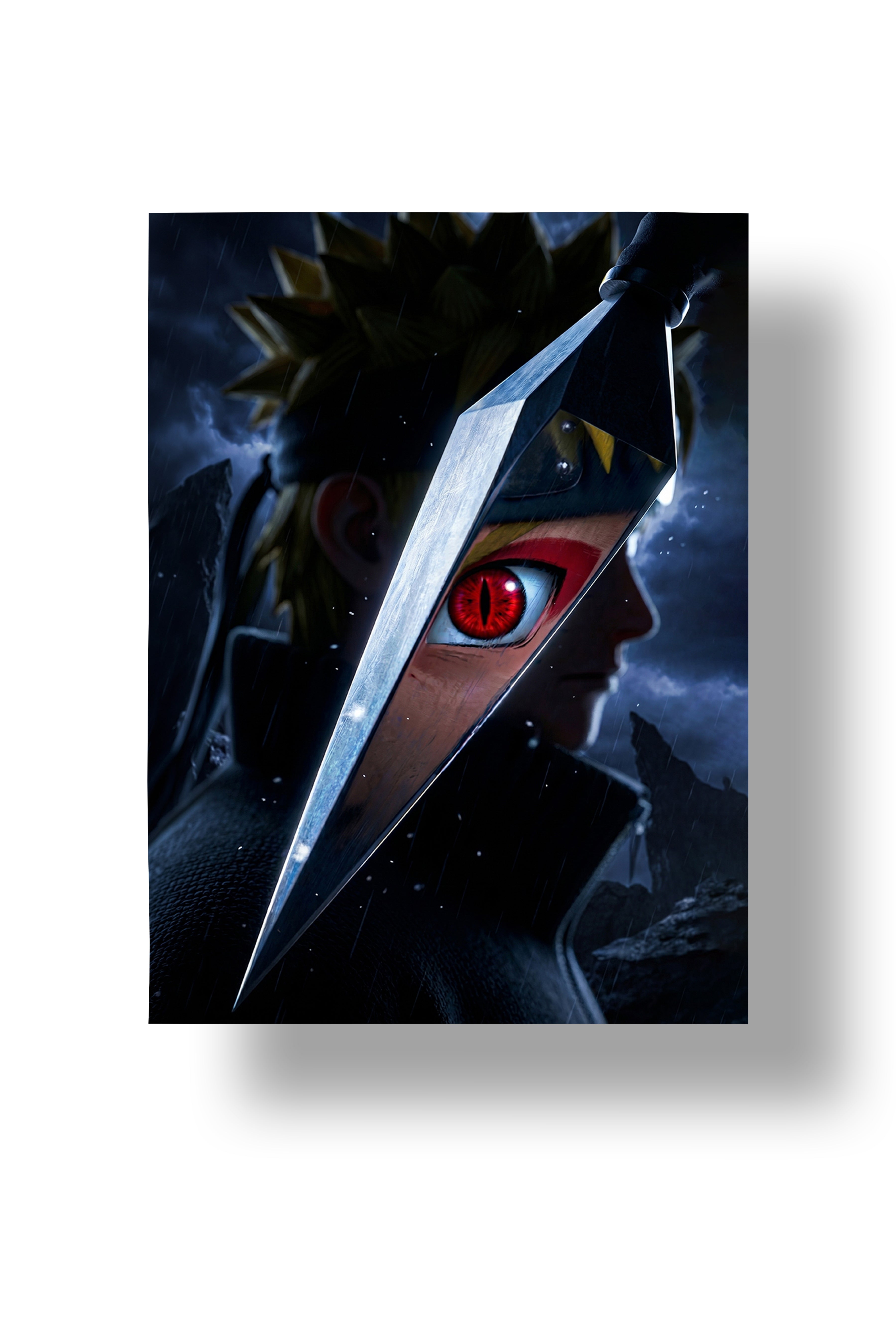 Naruto Sage Mode Reflection | Naruto | Anime Wall Art