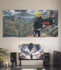 Boruto Storm Konoha View | Boruto | 3 Panel Wall Art