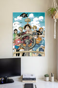 One Piece Straw Hat Poster | Anime Wall Art