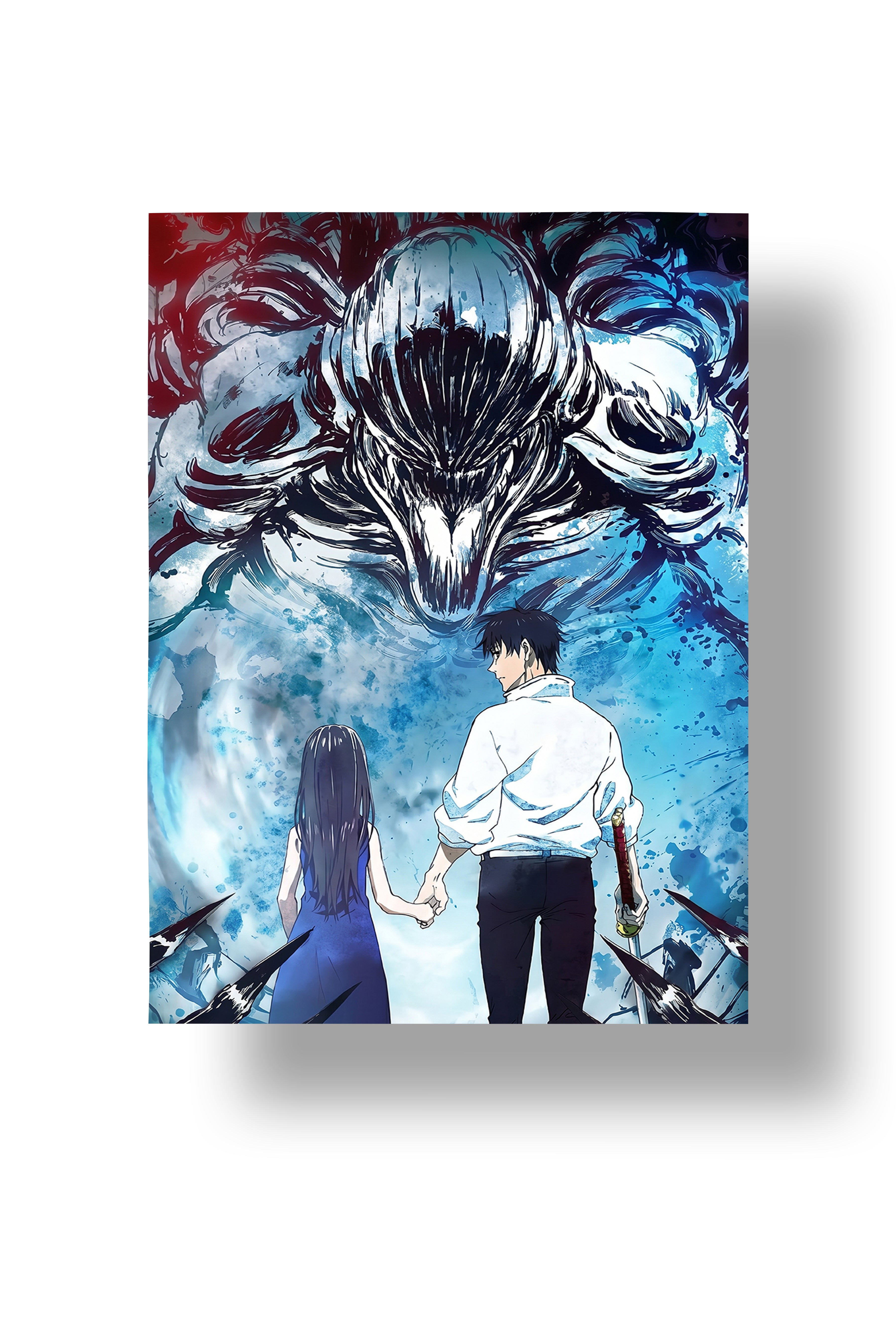 Yuta and Rika | Jujutsu Kaisen | Anime Wall Art